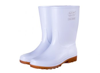 固莱科8001L白色靴食品防化