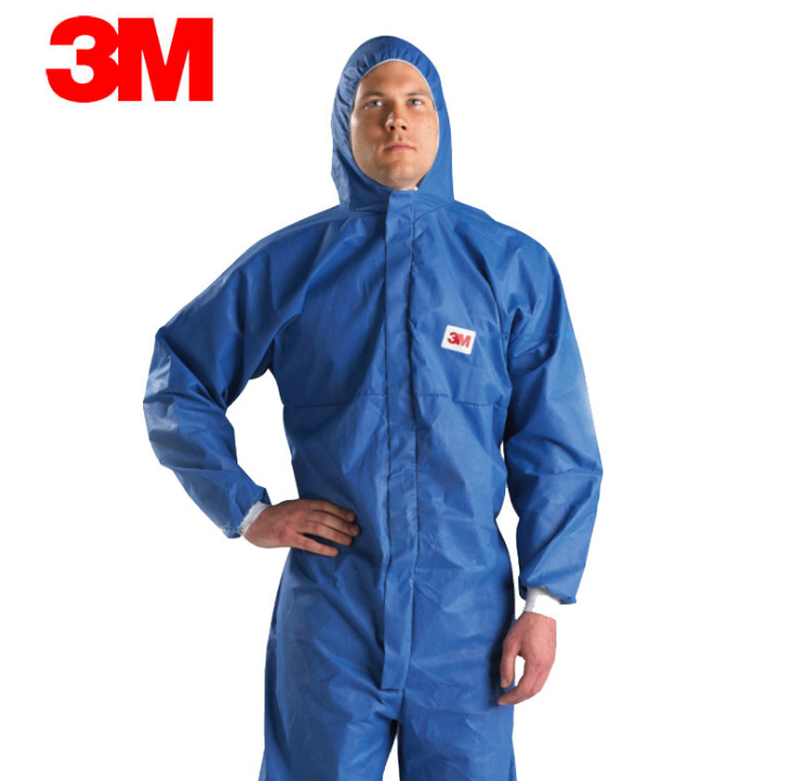 3M4532+蓝色防护服连体服